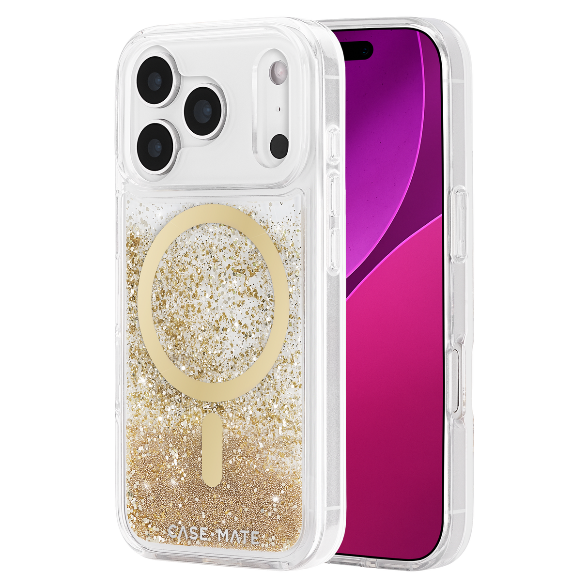 Case-Mate Waterfall MagSafe Case for Apple iPhone 17 Pro - Gold