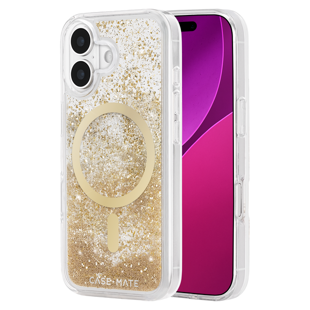Case-Mate Waterfall MagSafe Case for Apple iPhone 17 - Gold