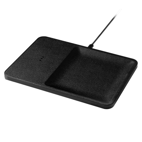 Courant - Catch3 Classic Wireless Charging Pad - Black