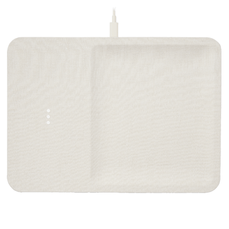 Courant - Catch3 Essentials Wireless Charging Pad - Natural
