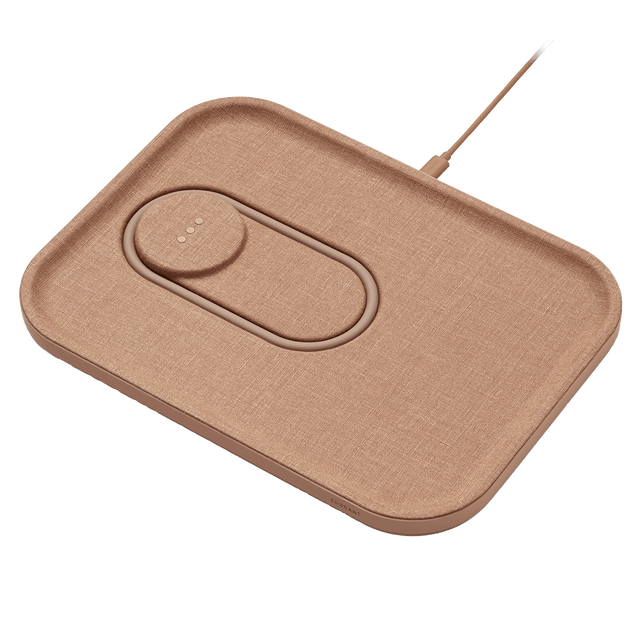 Courant - Mag3 Essentials Wireless Magsafe Charging Pad - Camel
