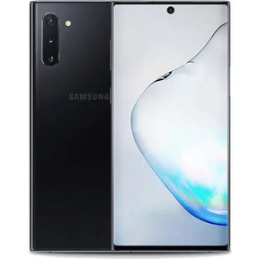 Samsung Galaxy Note 10 Unlocked, Memory: 8GB RAM, 256GB built-in UFS 3.0 storage, no microSD slot, OS: One UI based on Android 9.0 Pie Samsung