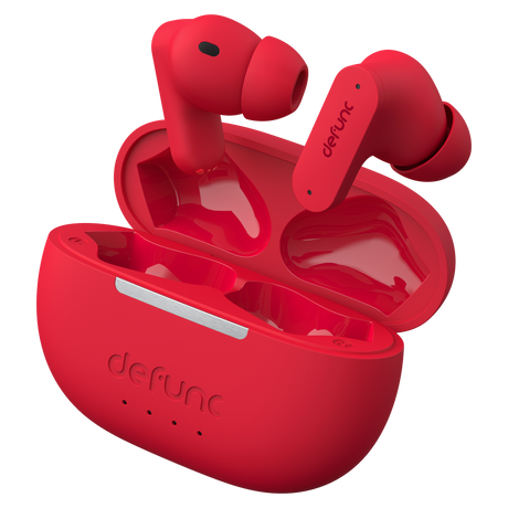 Defunc - Anc True Wireless In Ear Headphones - Red