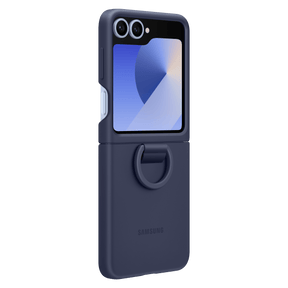 Samsung - Silicone Cover Case For Samsung Galaxy Z Flip6 - Navy