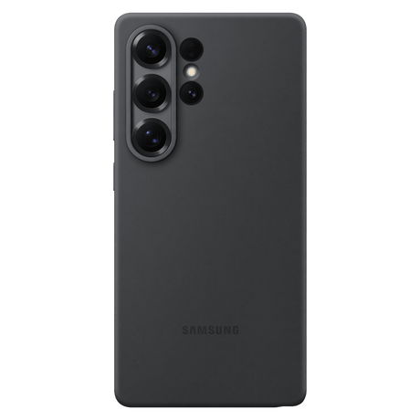 Samsung - Silicone Case For Samsung Galaxy S25 Ultra - Black