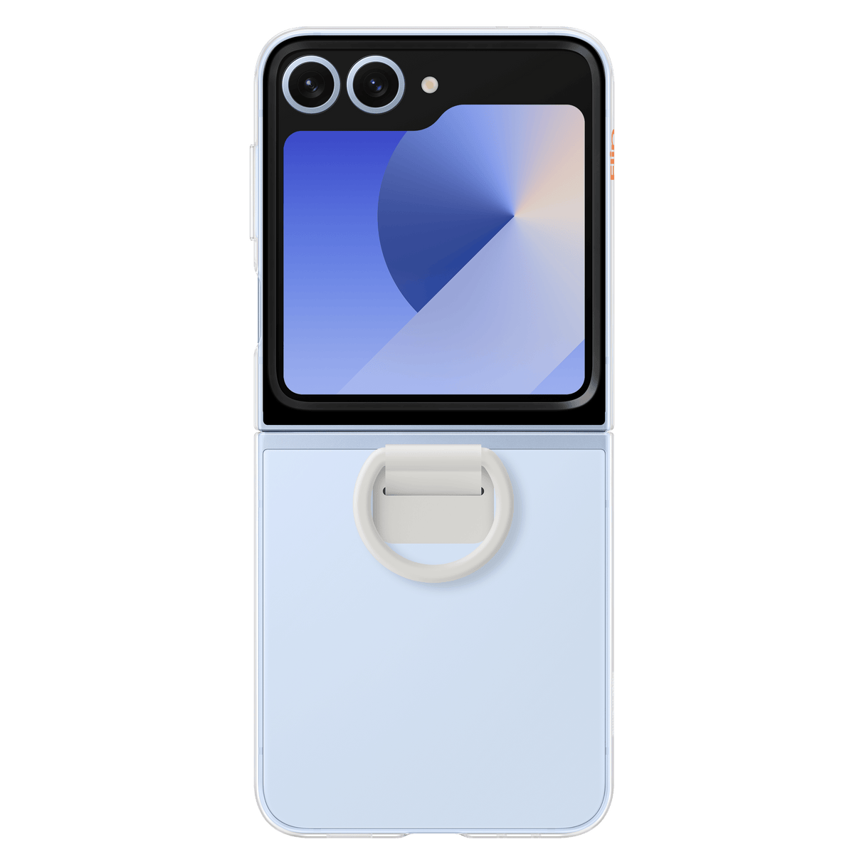 Samsung - Clear Cover Case For Samsung Galaxy Z Flip6 - Clear