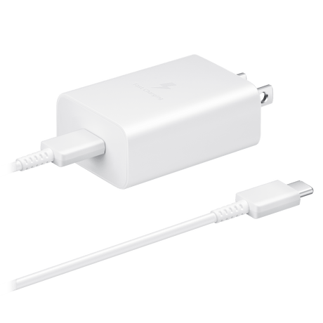 Samsung Travel Adapter with Cable 15W - White (EP-T1510XWEGUS)