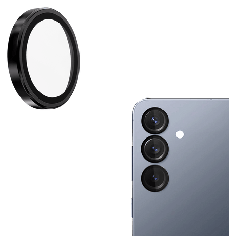 Gadget Guard - Camera Lens Protector For Samsung Galaxy S25 - Black