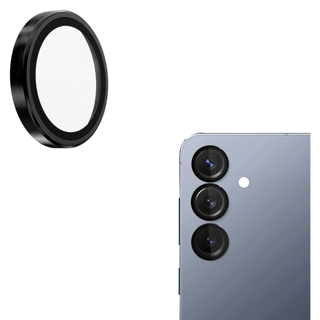 Gadget Guard - Camera Lens Protector For Samsung Galaxy S25 - Black