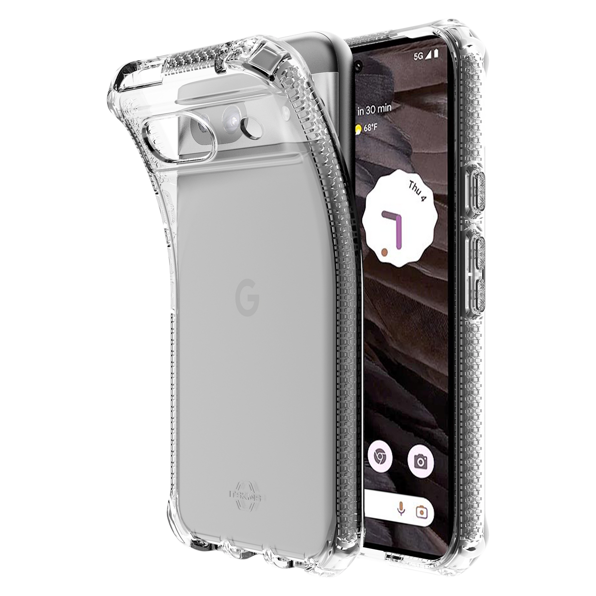 Itskins - Spectrumr Clear Case For Google Pixel 8a - Transparent