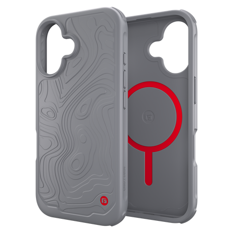 Gadget Guard - Trek Magsafe Case With G-form Protection For Apple Iphone 16 - Anthracite
