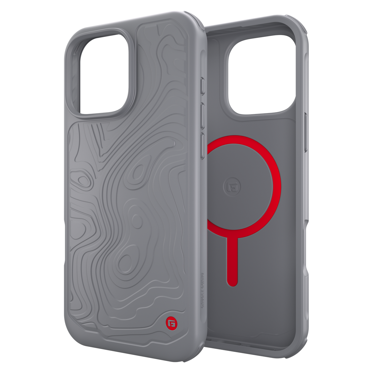 Gadget Guard - Trek Magsafe Case With G-form Protection For Apple Iphone 16 Pro Max - Anthracite