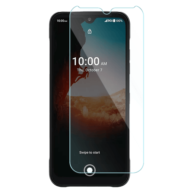 Gadget Guard -  Glass Screen Protector No Guide For Kyocera Durasport 5g - Clear