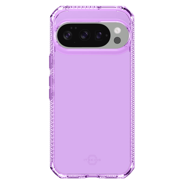 Itskins Hybridr Clear Case for Google Pixel 10 / Pixel 10 Pro * Light Purple and Transparent