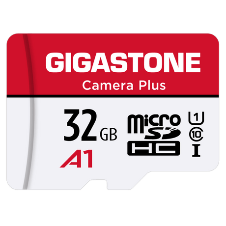 Gigastone - Microsdhc Memory Card 32gb - Black