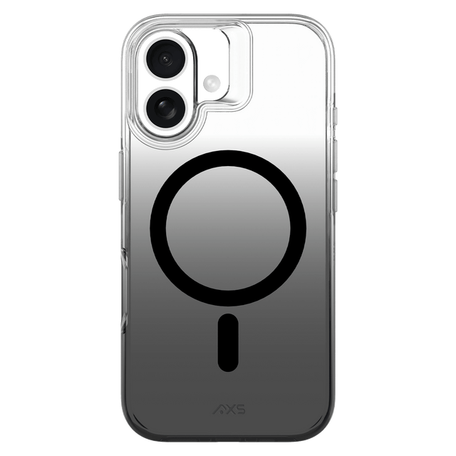 Axs - Crystal Shield D3o Magsafe Case For Apple Iphone 16 - Smoke Gradient