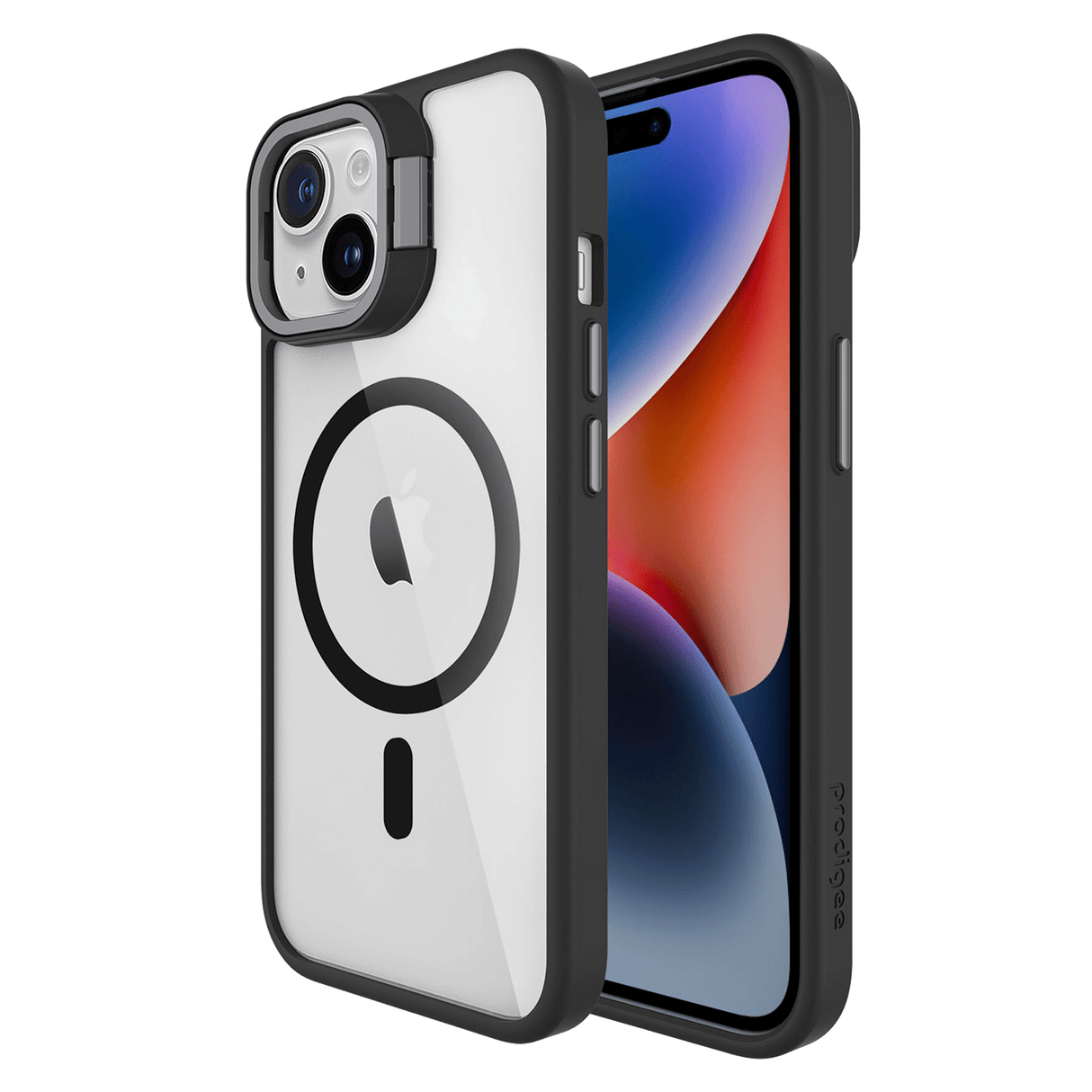 Prodigee - Kickit Case For Apple Iphone 15  /  14  /  13 - Black