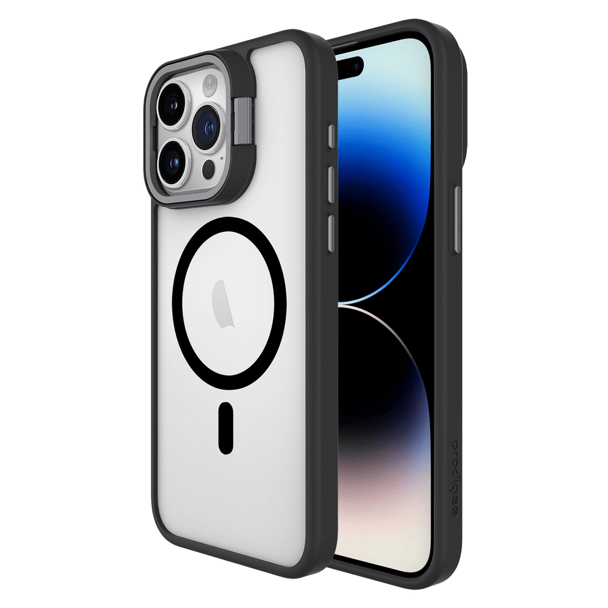 Prodigee - Kickit Case For Apple Iphone 15 Pro Max - Black