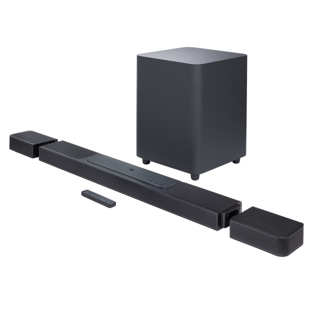 Jbl - Bar 1300x Wireless Soundbar And Subwoofer - Black