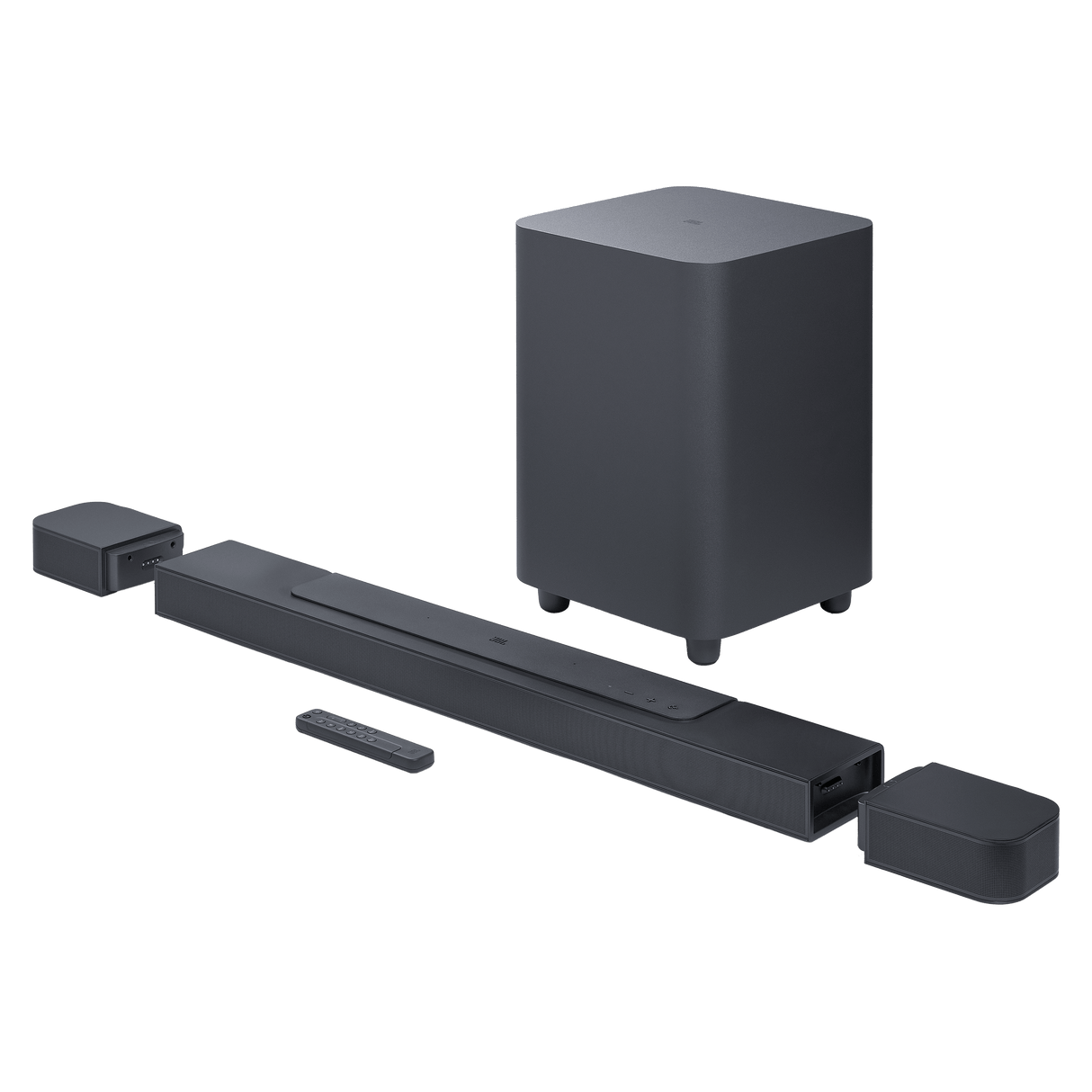 JBL Bar 700 MultiBeam Soundbar with Wireless Subwoofer - Black