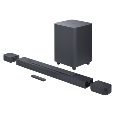 JBL Bar 700 MultiBeam Soundbar with Wireless Subwoofer - Black