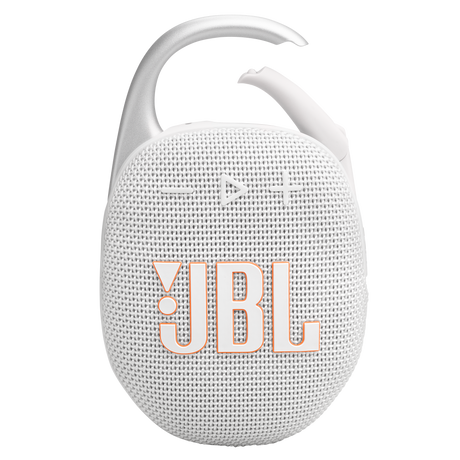Jbl - Clip 5 Waterproof Bluetooth Speaker - White