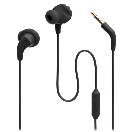 Jbl - Endurance Run 2 Waterproof In Ear Wired Headphones - Black