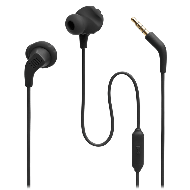 Jbl - Endurance Run 2 Waterproof In Ear Wired Headphones - Black