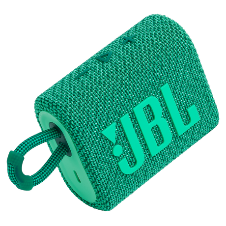 Jbl - Go 3 Eco Waterproof Bluetooth Speaker - Forest Green
