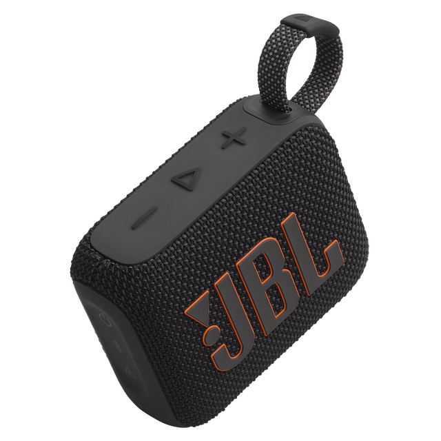 Jbl - Go 4 Waterproof Bluetooth Speaker - Black