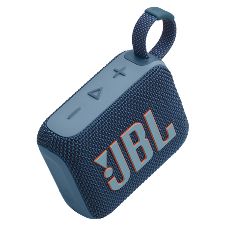 Jbl - Go 4 Waterproof Bluetooth Speaker - Blue