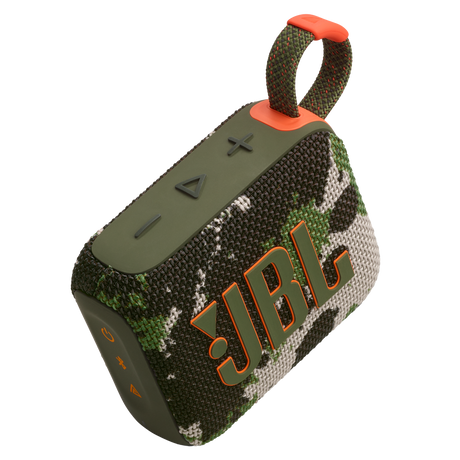 Jbl - Go 4 Waterproof Bluetooth Speaker - Camo