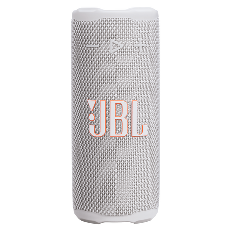 JBL Grip Bluetooth Speaker in White - Compact Portable Wireless Audio