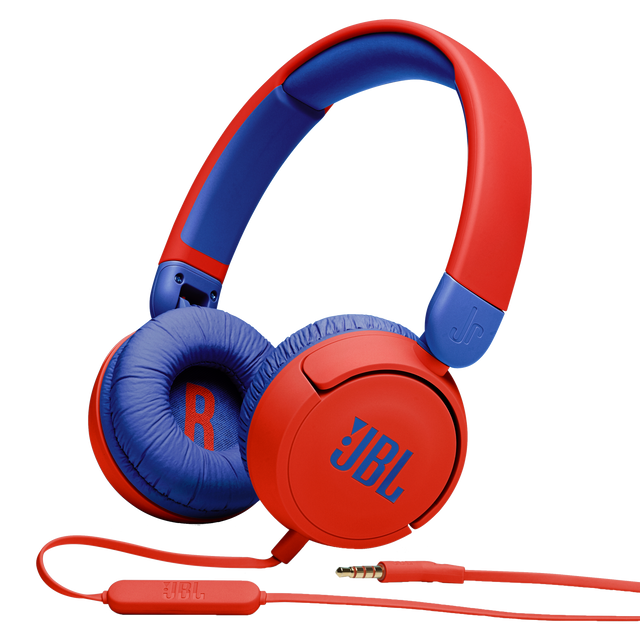 Jbl - Jr 310 Youth On Ear Wired Headphones - Red