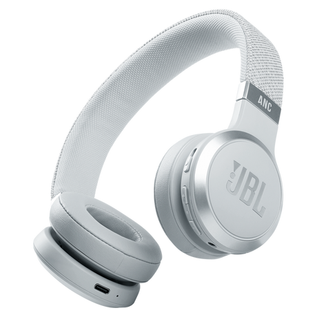 Jbl - Live 460nc Bluetooth On Ear Headphones - White