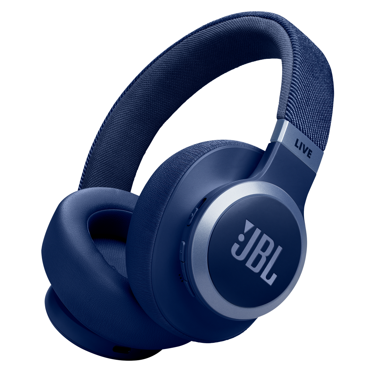 Jbl - Live 770nc Bluetooth Over Ear Headphones - Blue