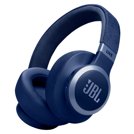 Jbl - Live 770nc Bluetooth Over Ear Headphones - Blue