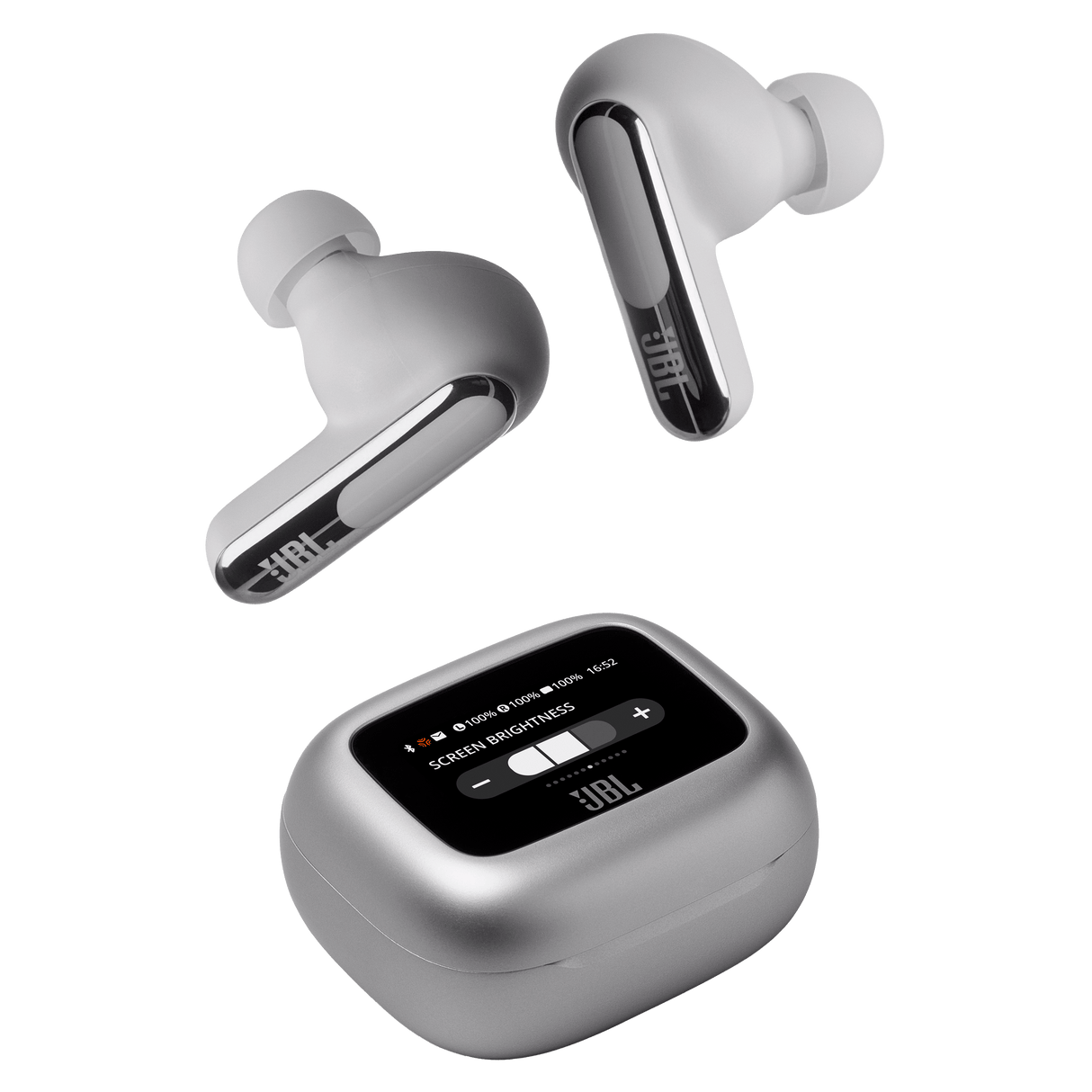 Jbl - Live Beam 3 True Wireless Earbuds - Silver