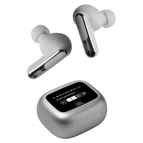 Jbl - Live Beam 3 True Wireless Earbuds - Silver