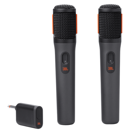 Jbl - Partybox Wireless Microphone 2 Pack - Black