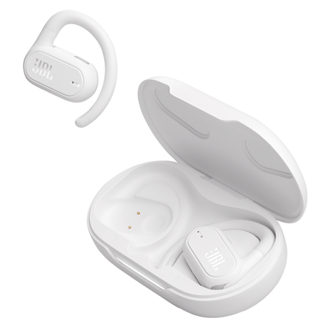 JBL Soundgear Sense True Wireless On-Ear Headphones in White