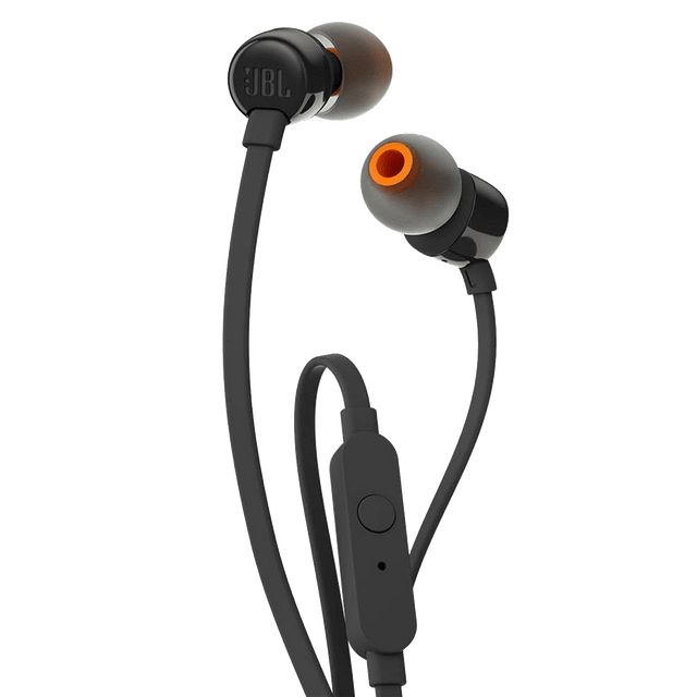 Jbl - T Series T110 In Ear Wired Headphones - Black