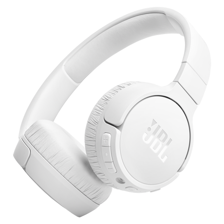 JBL Tune 670NC On-Ear Bluetooth Headphones in White * Noise Cancelling Wireless Audio