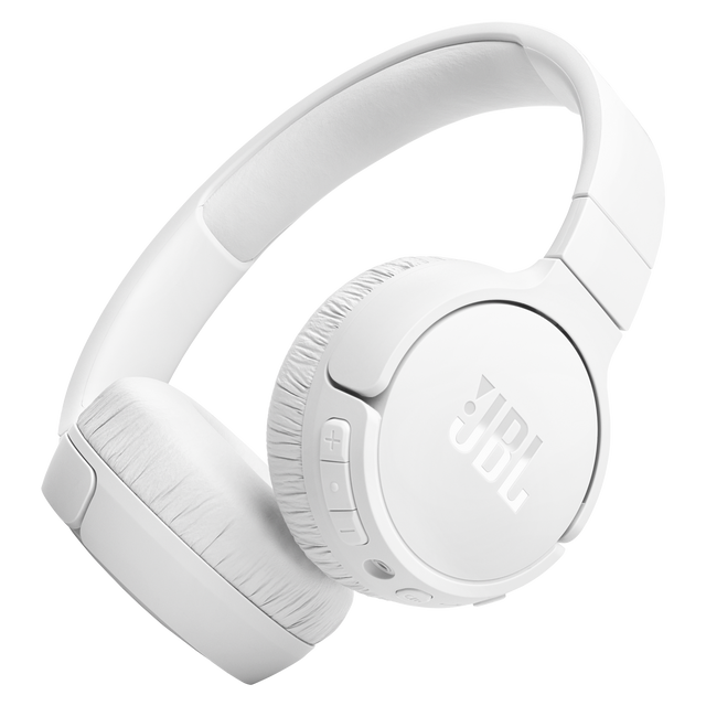 JBL Tune 670NC On-Ear Bluetooth Headphones in White * Noise Cancelling Wireless Audio