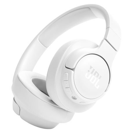 Jbl - Tune 720bt Wireless Over Ear Bluetooth Headphones - White