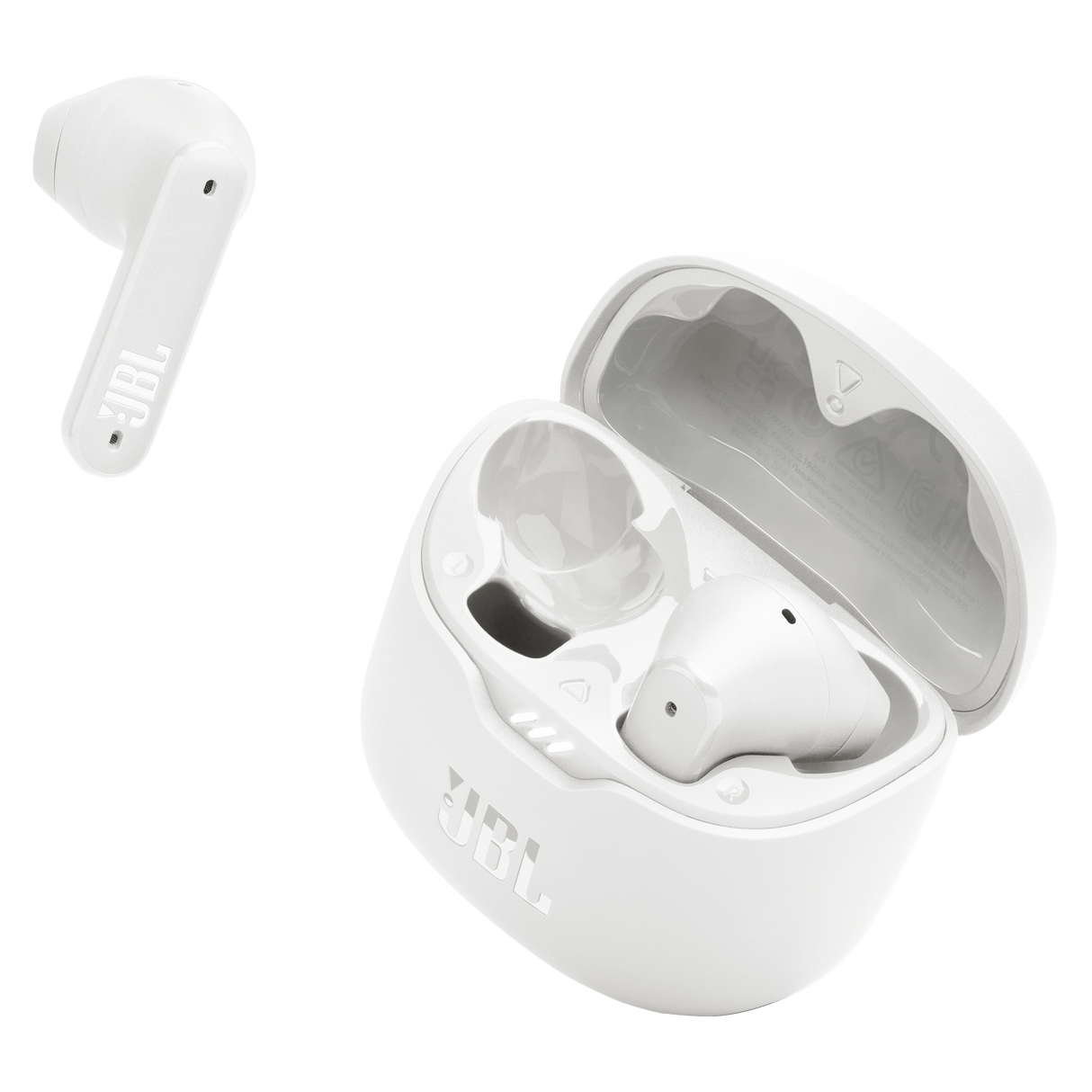 Jbl - Tune Flex True Wireless In Ear Noise Cancelling Bluetooth Headphones - White