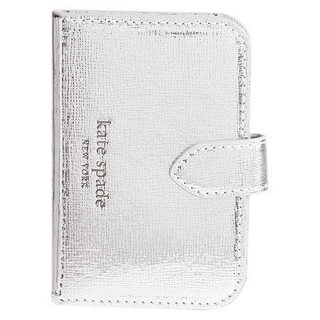 Kate Spade - Morgan Magnetic Wallet - Metallic Silver
