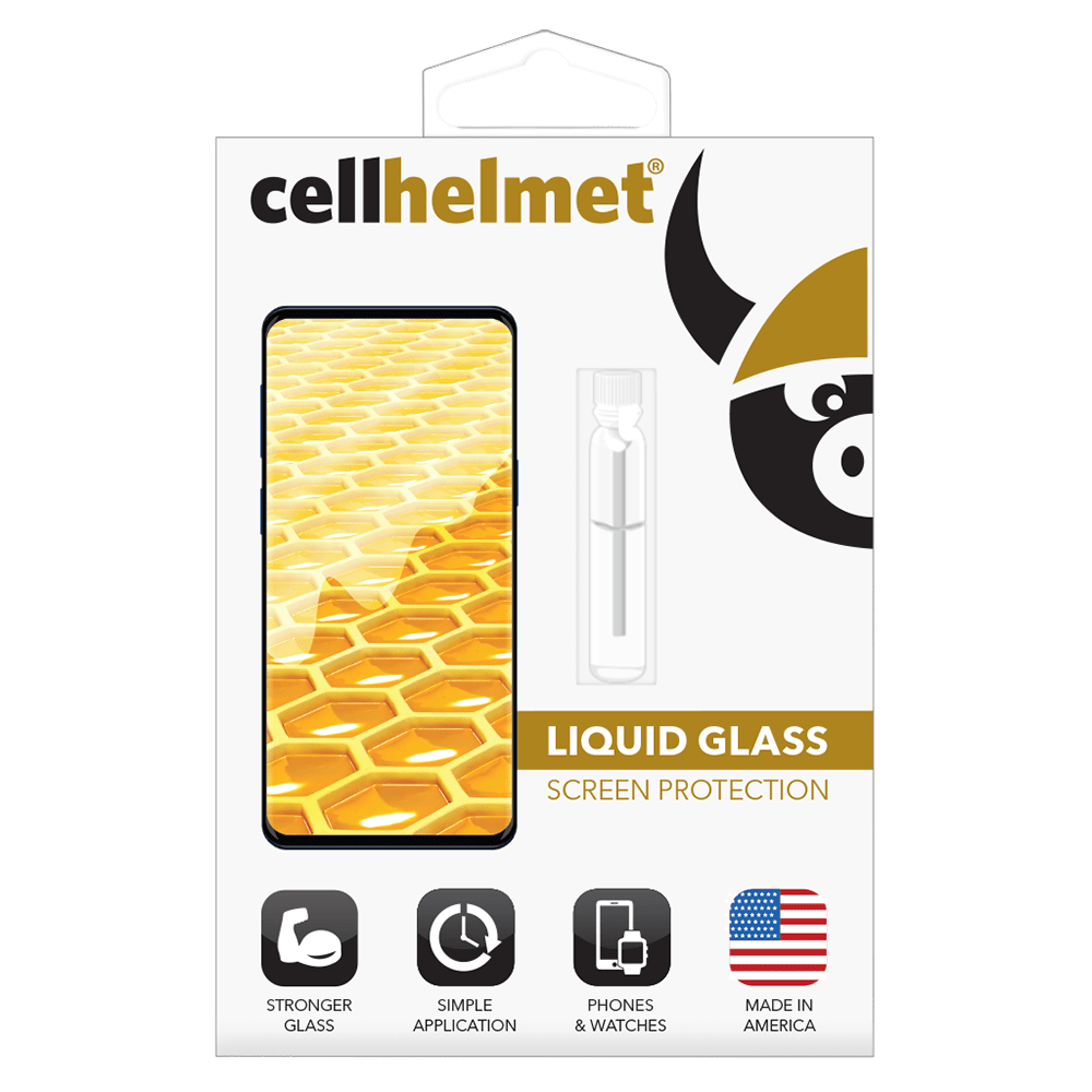 Cellhelmet - Liquid Glass Screen Protection For Phones - Clear