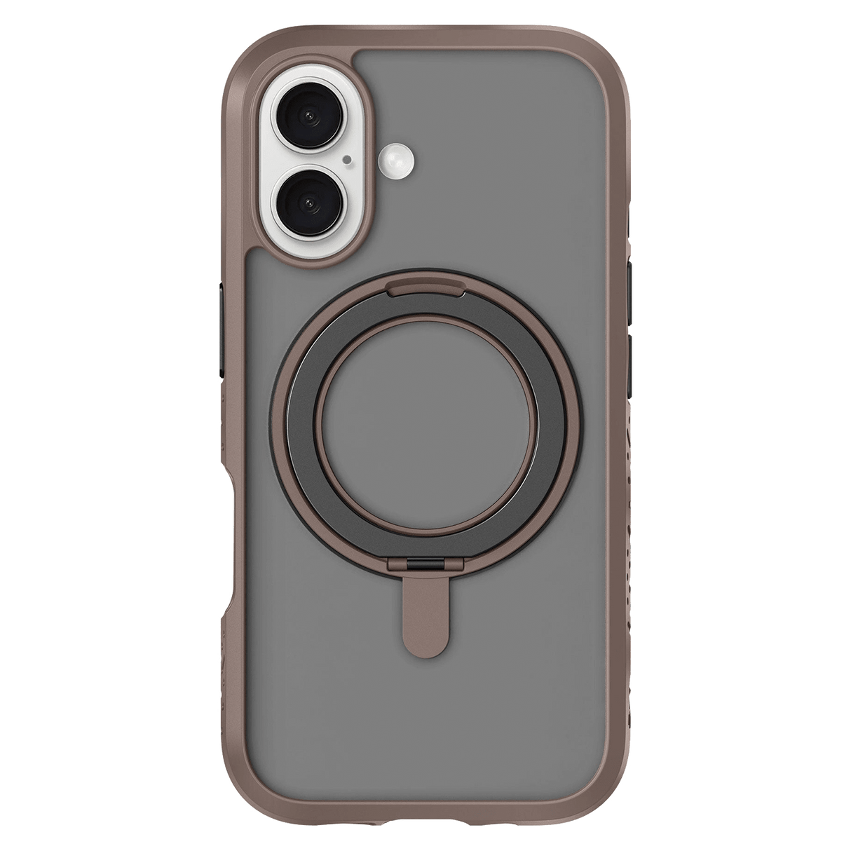 Laut - Crystal Matter Magsafe Case For Apple Iphone 16 - Earth Brown