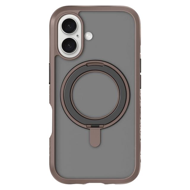 Laut - Crystal Matter Magsafe Case For Apple Iphone 16 - Earth Brown